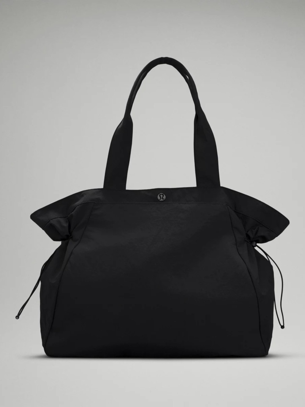 Lululemon Side-Cinch Shopper Tote Bag 18L Black Travel Gym Everyday